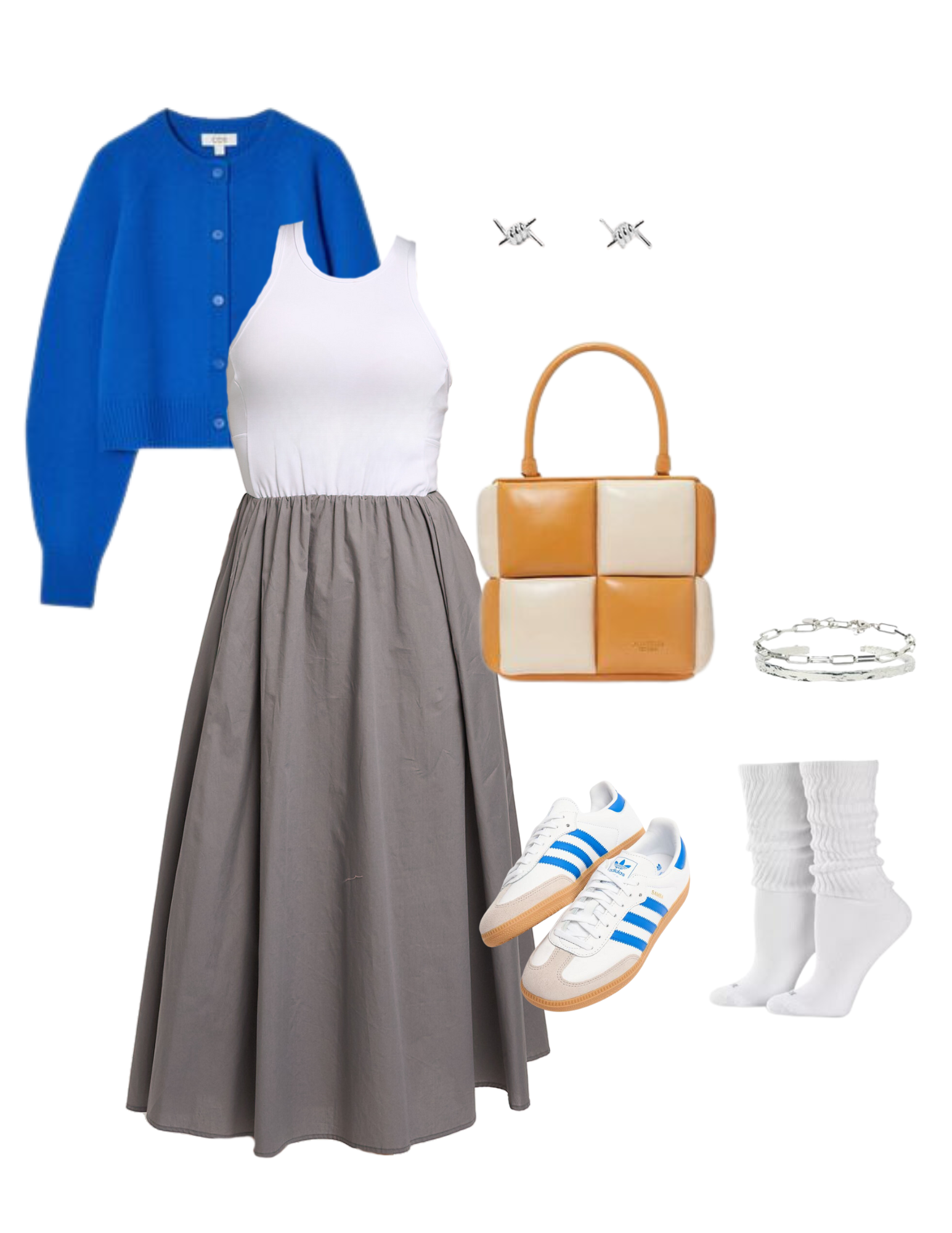 Down For Knit Midi Dress