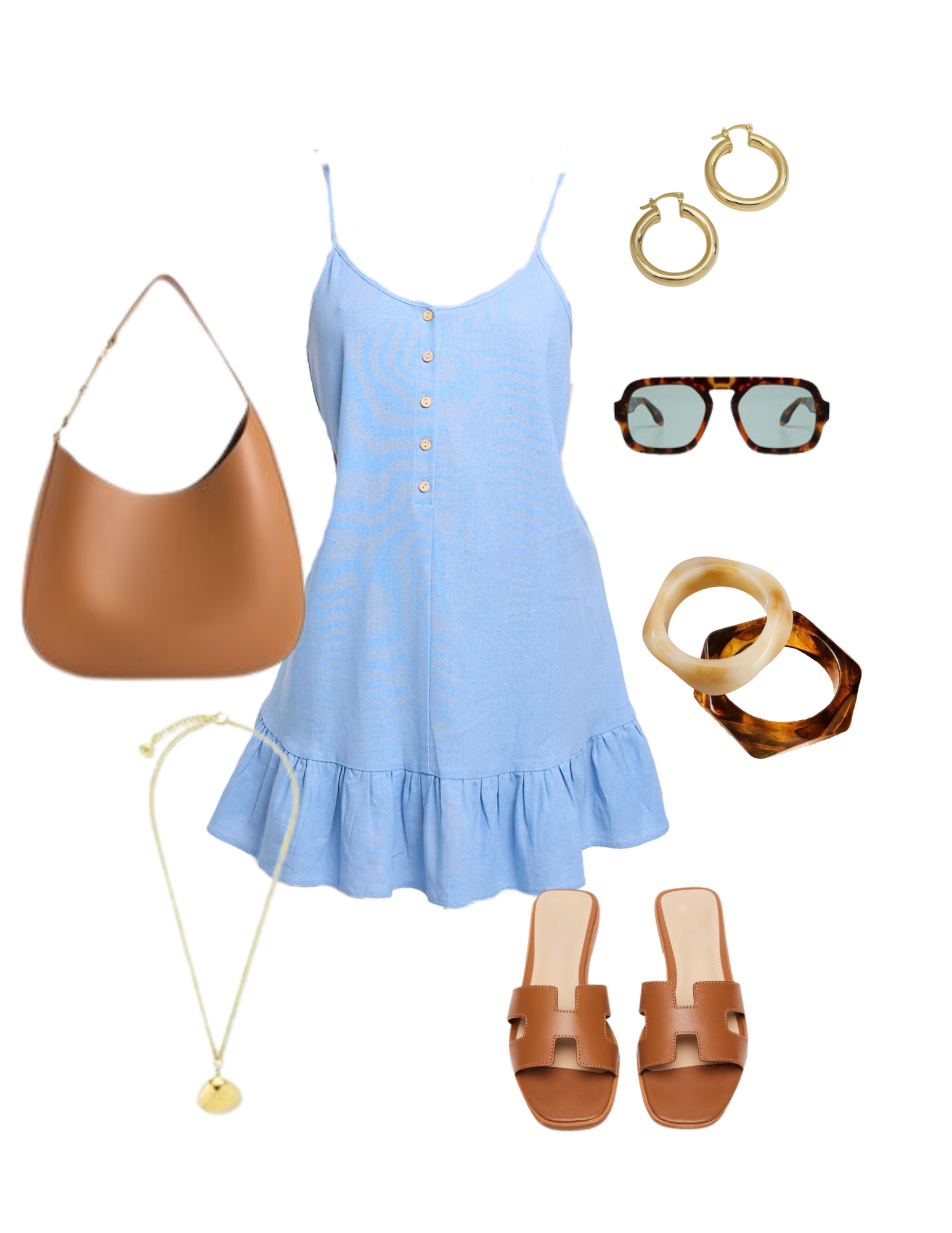 Eazy Breezy Linen Mini Dress