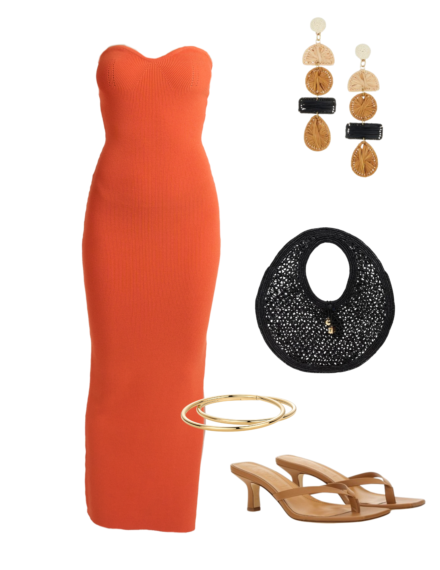Summer Moves Knit Maxi Dress