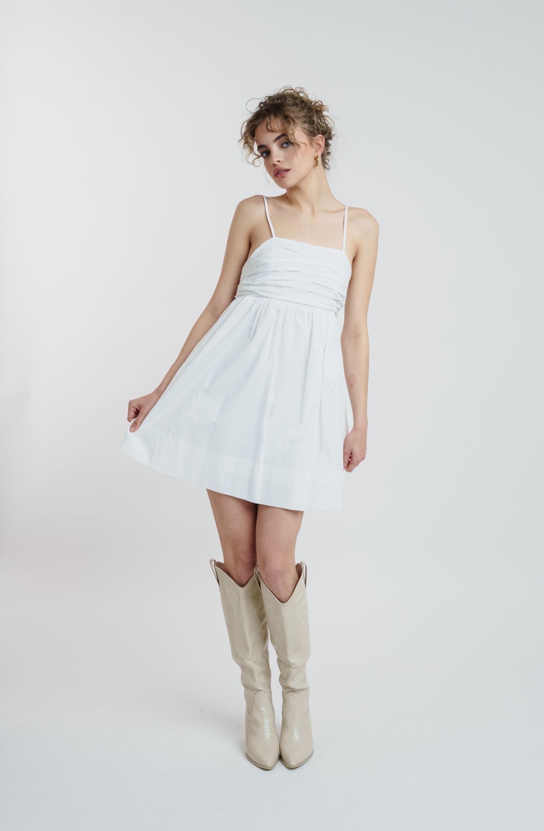 Cupids Bow Poplin Dress