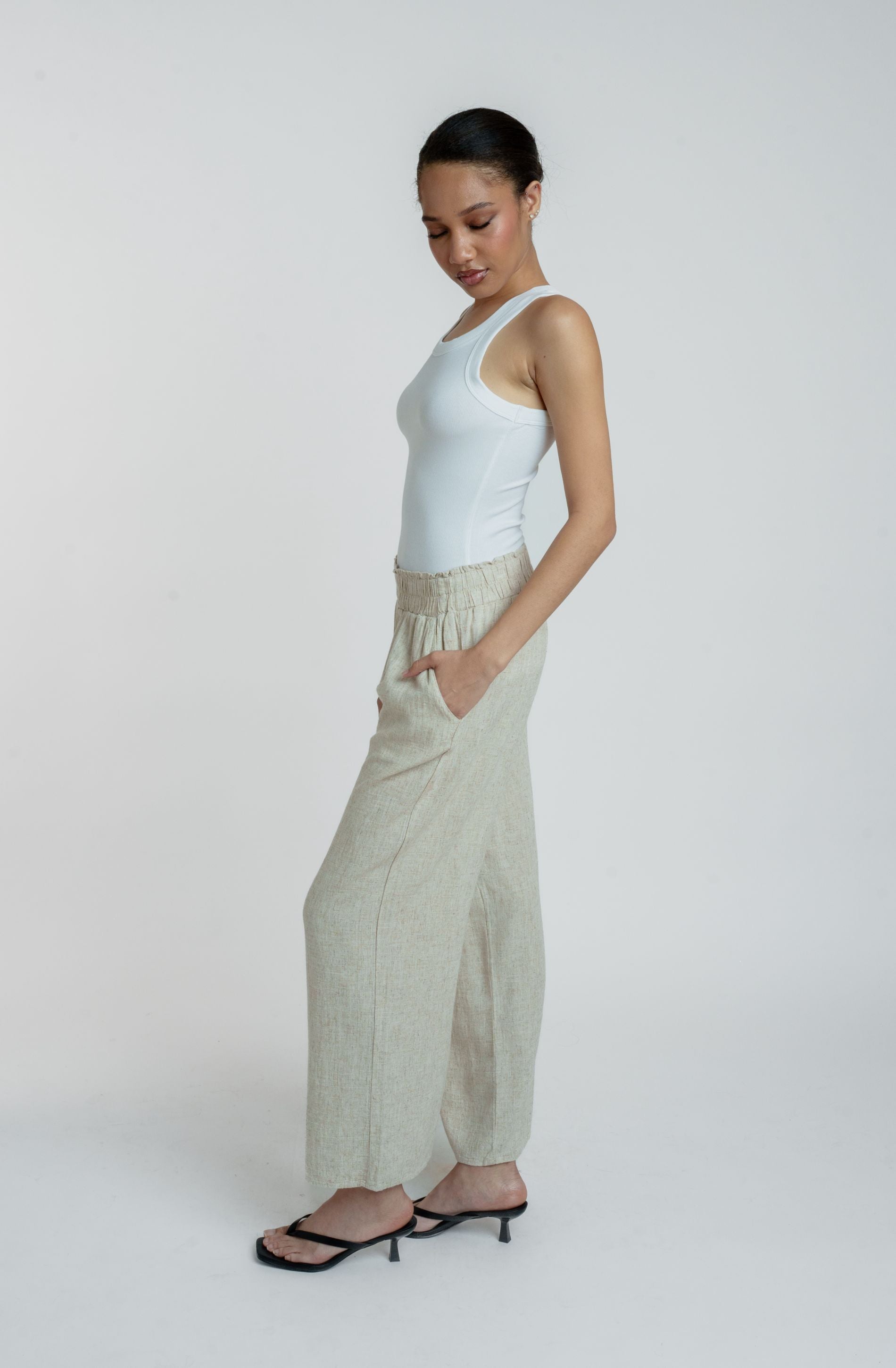Easy Breezy Pull On Pant With Pockets